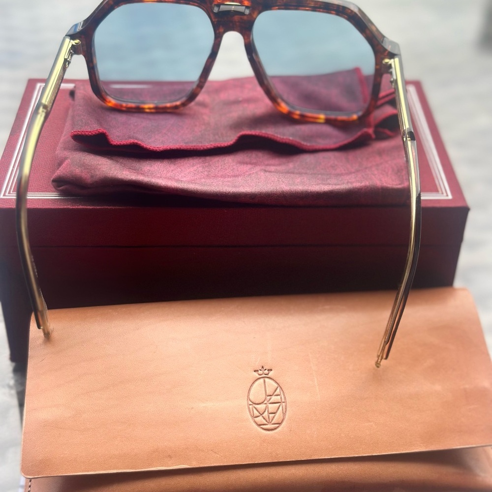 Navigator sunglass made from Japanese acetate - Picture 12 of 16